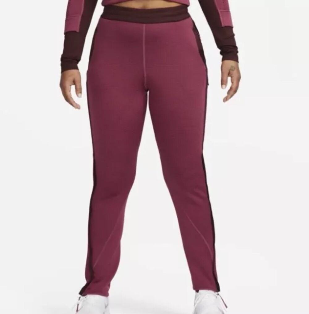 Nike Therma Fit ADV City Ready Pants Red DV9809-653 Women’s Size XL $180 NWT
